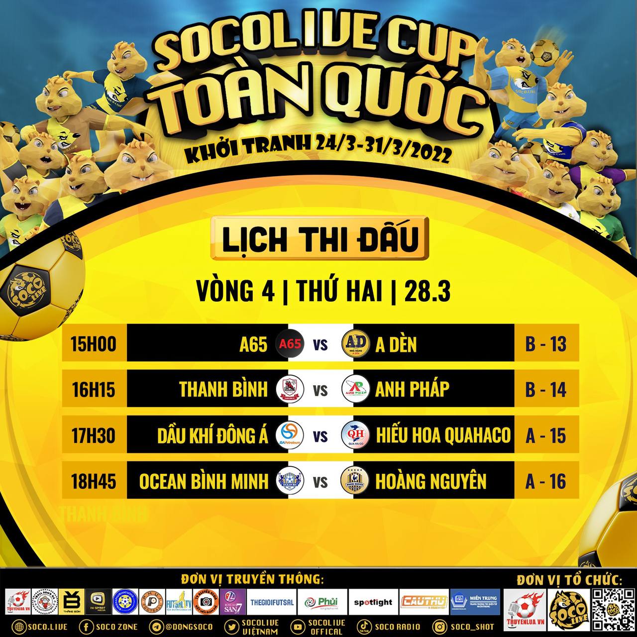 Socolive Cup 2022 - Toàn Quốc Socolive Cup 2022 - Toàn Quốc