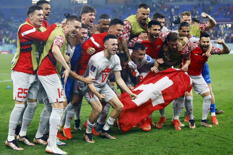 Thời gian kết thúc, Serbia 2 - 3 Thụy Sĩ
