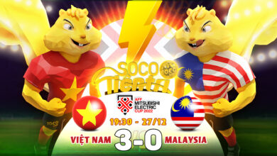 Kết Quả Soco Tiên Tri: Việt Nam [3] - [0] Malaysia
