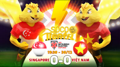 Kết Quả Soco Tiên Tri: Singapore [0] - [0] Việt Nam
