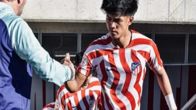 Santiago có 10 lần ra sân cho U19 Atletico Madrid