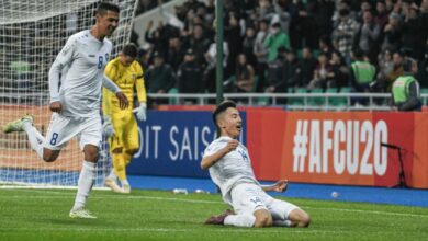 U20 Uzbekistan đánh bại U20 Úc để giành vé dự U20 Thế giới 