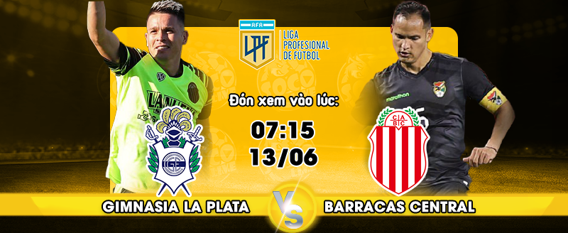 Link xem trực tiếp Gimnasia La Plata vs Barracas Central