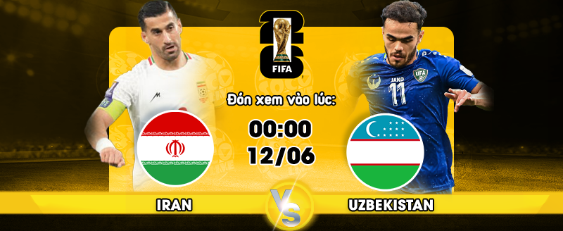 Link xem trực tiếp Iran vs Uzbekistan