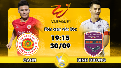 Link xem trực tiếp Công An Hà Nội vs Becamex Bình Dương