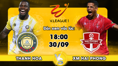 Link xem trực tiếp Thanh Hóa vs XM Hải Phòng FC