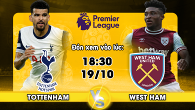 Link xem trực tiếp Tottenham Hotspur vs West Ham United