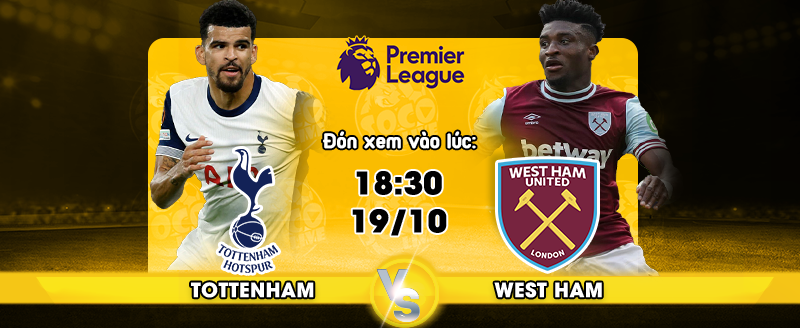 Link xem trực tiếp Tottenham Hotspur vs West Ham United