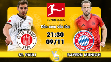 Link xem trực tiếp FC St Pauli vs FC Bayern Munich